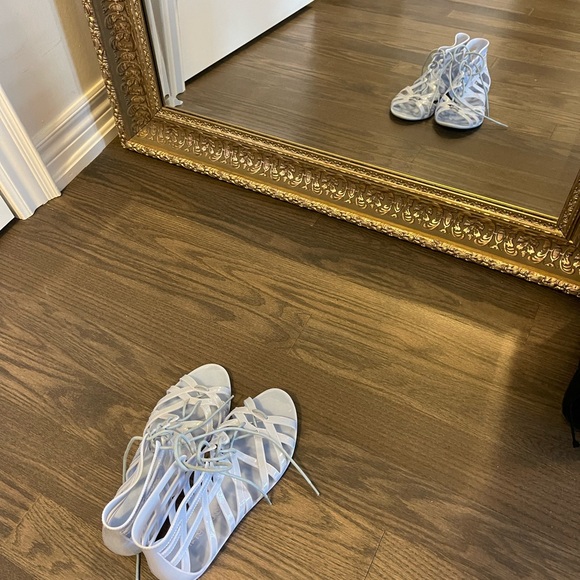 Blue jelly sandals - Picture 3 of 4